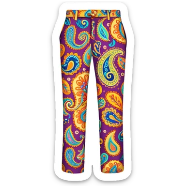 fashion patterned trouser sticker