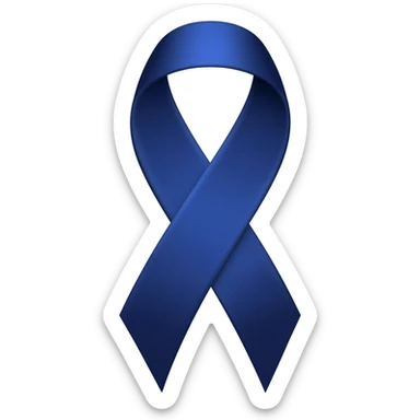 🎀same emoji in dark blue sticker