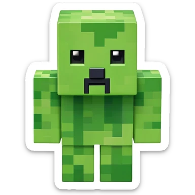 Minecraft Creeper sticker