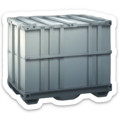 Recipiente cilindrico sticker