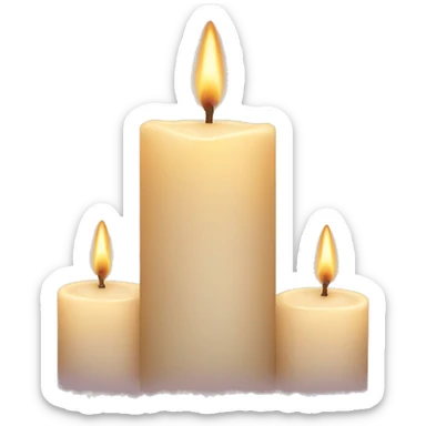 candles sticker