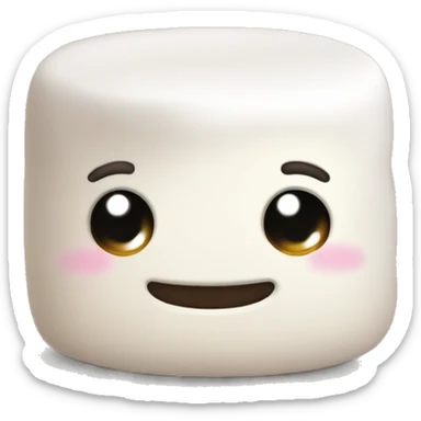 marshmallow sticker