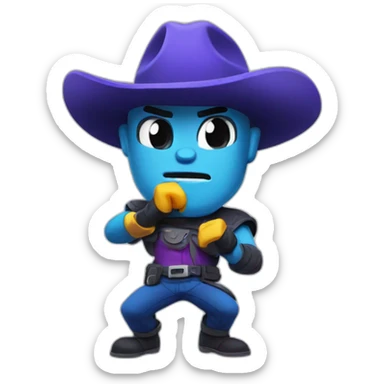 shelly brawl stars sticker