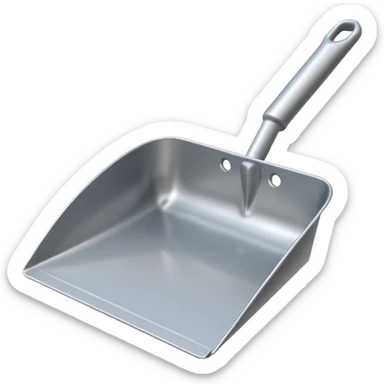 Dustpan sticker