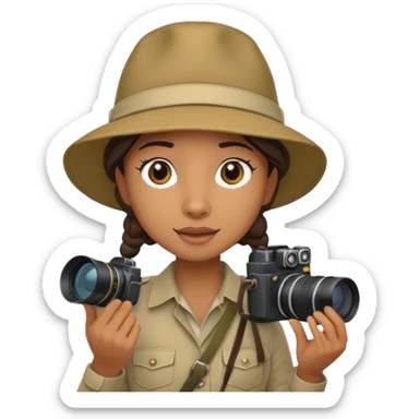 
wild life photographer sticker
