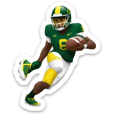 Oregon ducks ass kicking by Ohio State  sticker