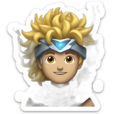 thunder god sticker
