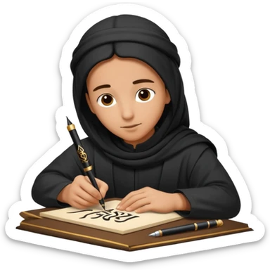 The name of God is Arabic sticker