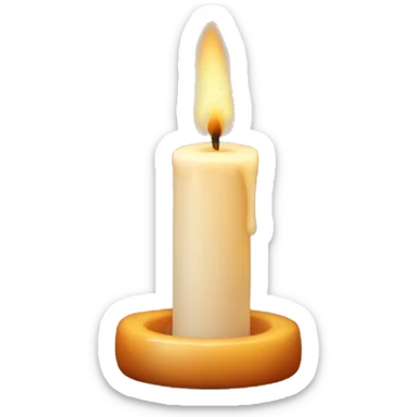 candle sticker