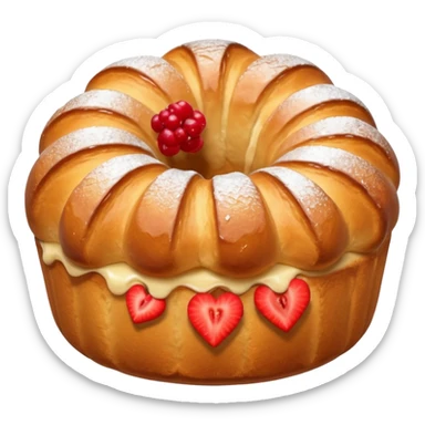 Alsacian kougelhopf  sticker