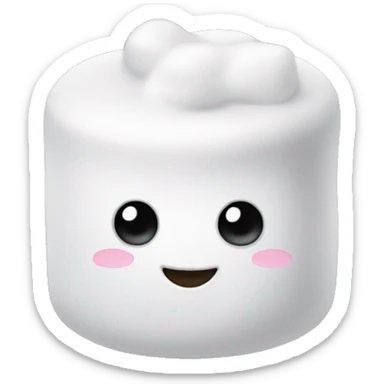 Marshmallow  sticker