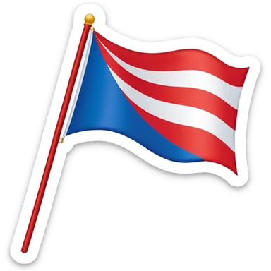 Flag Waving sticker