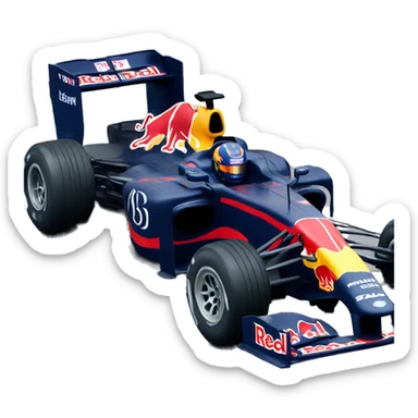 F1 Redbull Car sticker