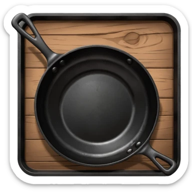 Skillet sticker