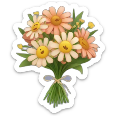 Flower bouquet  sticker