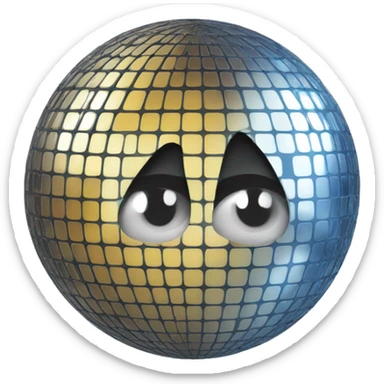 Discoball  sticker