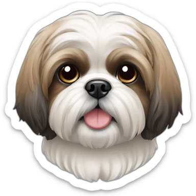 shihtzu dog sticker