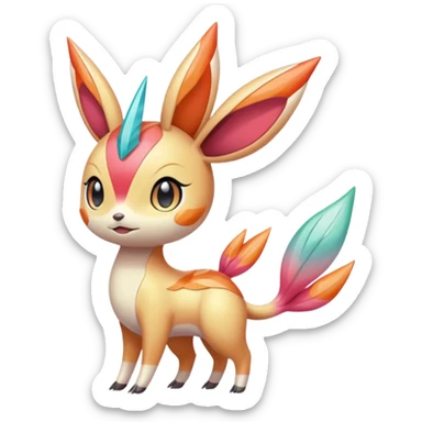 Meloetta-Victini-Palkia-Tropius-Aurorus-Milotic-Cresselia-fusion sticker