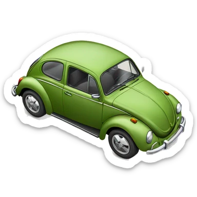 Volkswagen Beetle sticker