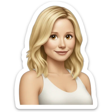 Kristen Bell sticker