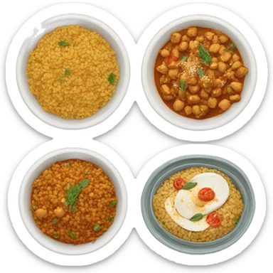 Middle Eastern traditional food sticker