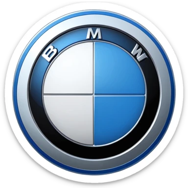 Create BMW logo  sticker