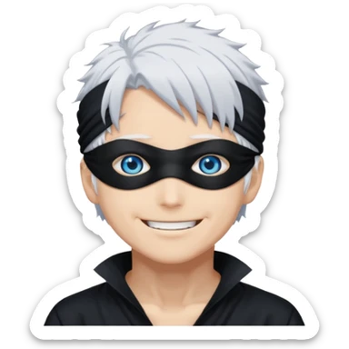 Gojo satoru from anime Jujitsu kisen sticker  sticker