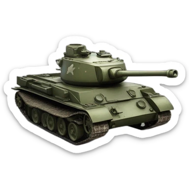 Tank t34 sticker