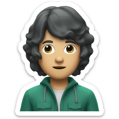 Hero of the series The Squid Game sticker