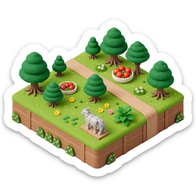sprite sheet of an upgradable farm sticker