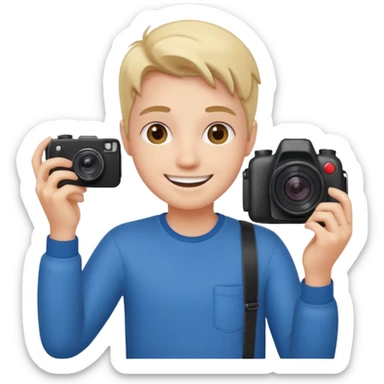 vlogger sticker