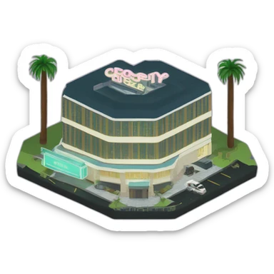 Tranquility base hotel and casino by the Arctic monkeys sticker