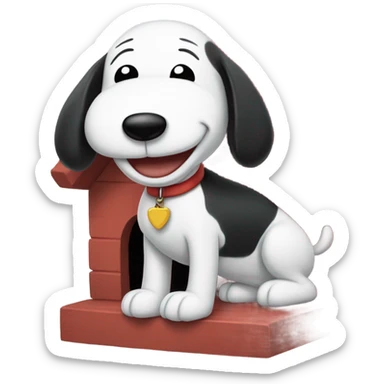 Snoppy cute and astethic  sticker