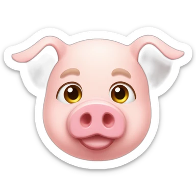 Zelensky pig sticker