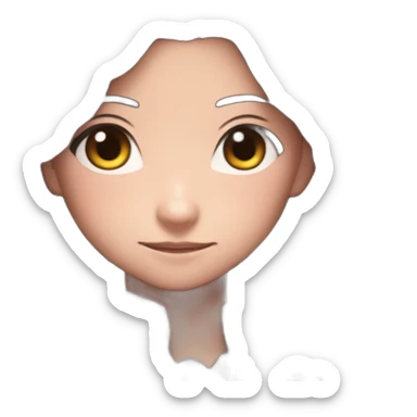 Nezuko demon slayer sticker