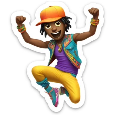 Revolutionary Jeffy groove battle sticker