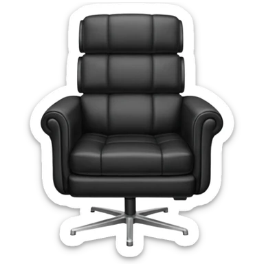 Interview chair from Mindhunter TV show sticker