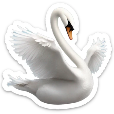 Odette Swan Lake sticker