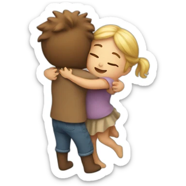 Sending hugs sticker