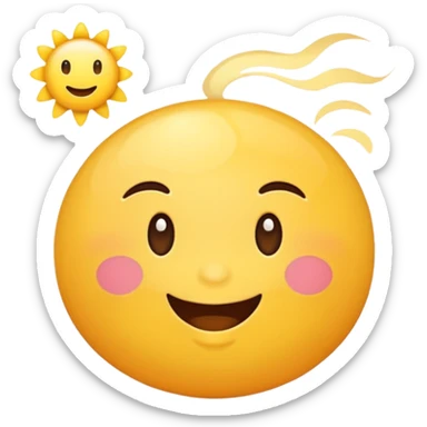 Cute good morning sticker