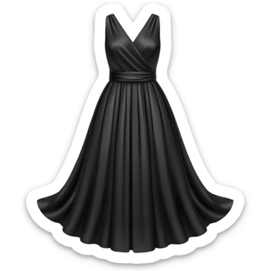 Robe noire sticker