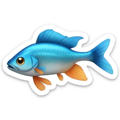 Fish sticker