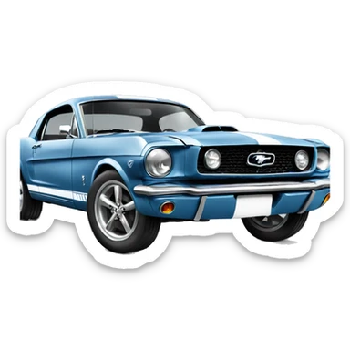 Ford mustang sticker