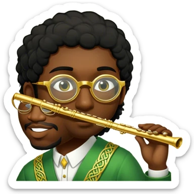 Irish Musician sticker