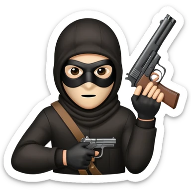 robber sticker