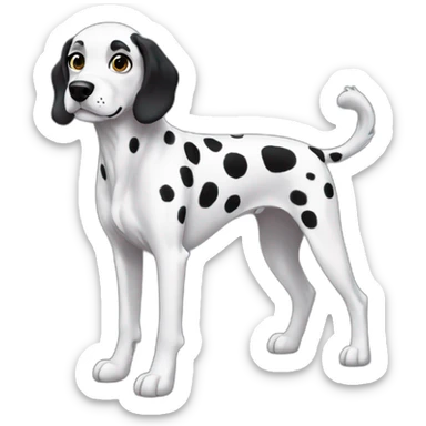 dalmata sticker