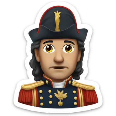 A French general sticker