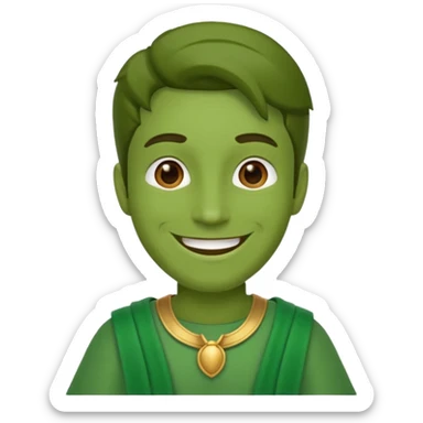 mestre verde sticker