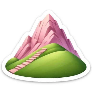 pink high hill sticker