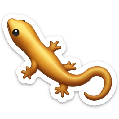Sea lion salamander sticker